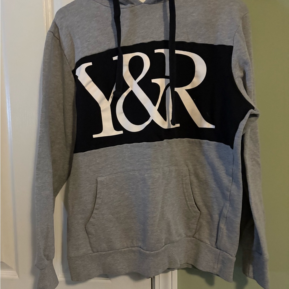 Young & Reckless Gray and Black Hoodie